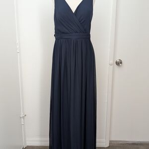 Adrianna Papell Deep Blue A-Line Dress